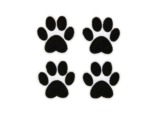 Große Pfoten Bügel-Applikation