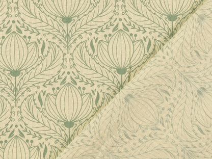 Seersucker Ornamente Olive