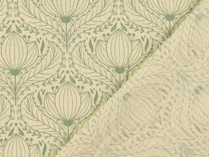 Seersucker Ornamente Olive