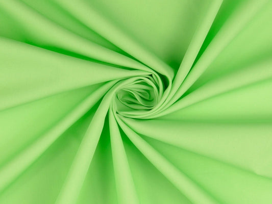 Baumwollstoff Uni Pistaziengrün