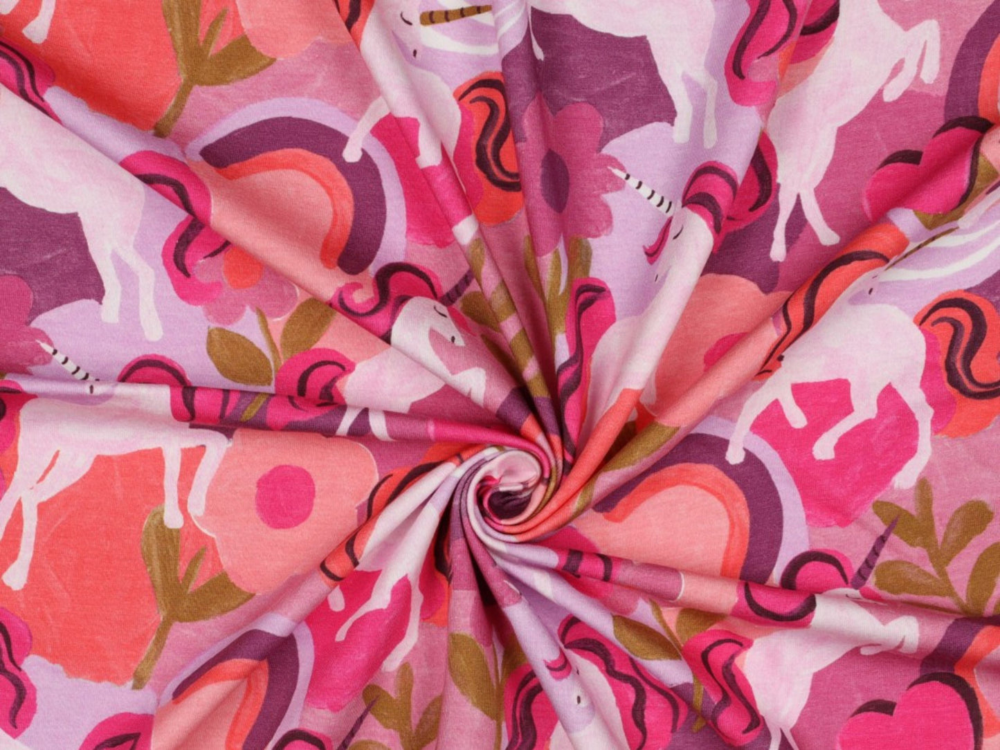 Kinderjersey Unicorn Einhorn Pink