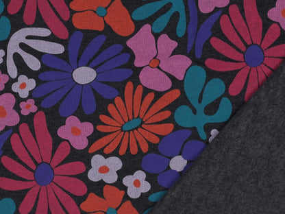 Sweat Bunte Blumen Melange