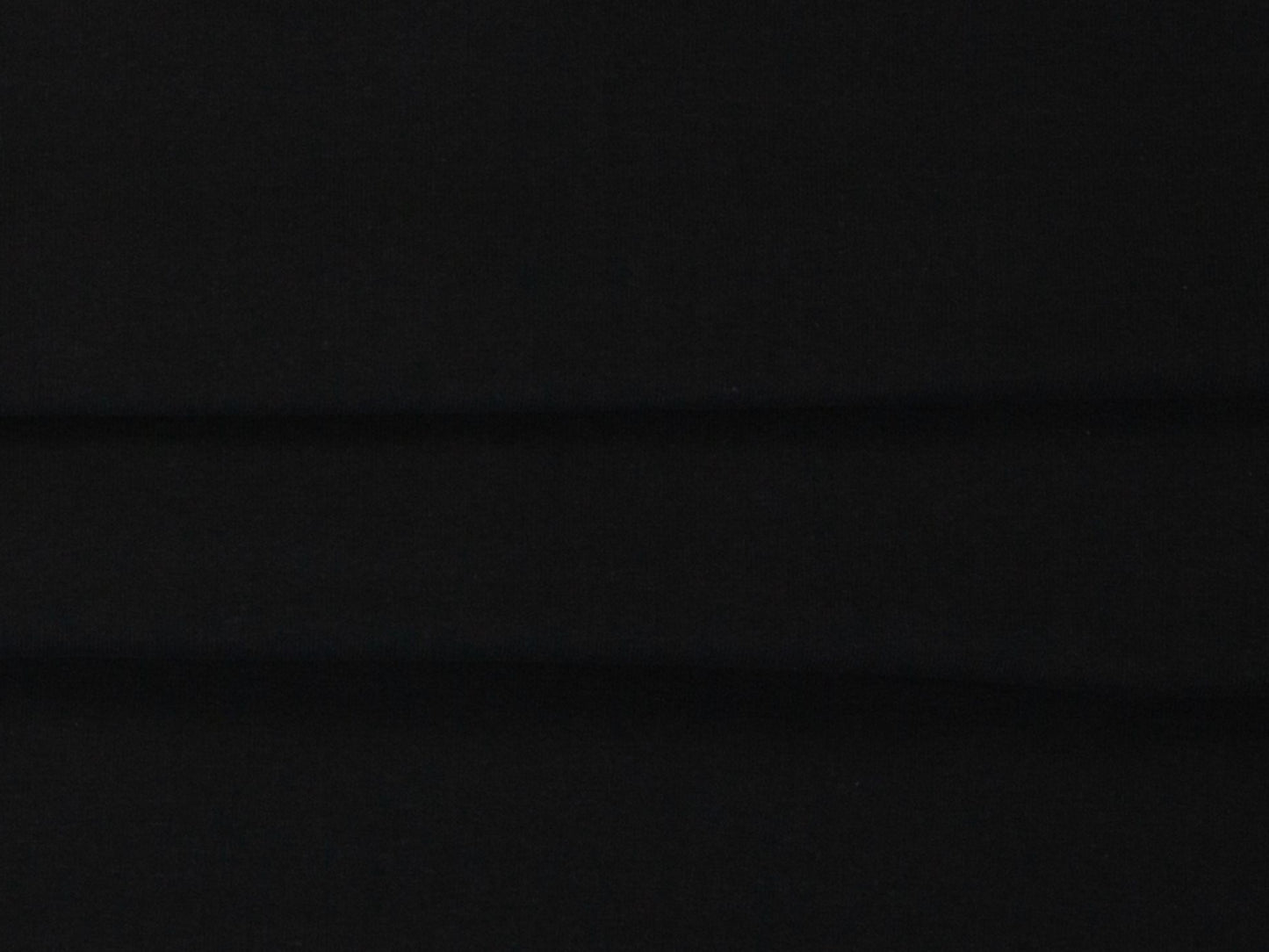 Bündchen Uni Schwarz schwer