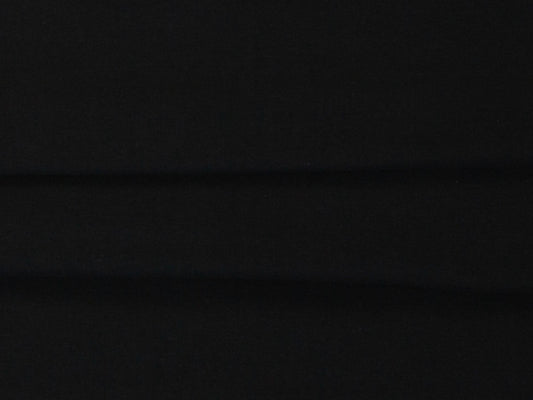 Bündchen Uni Schwarz schwer