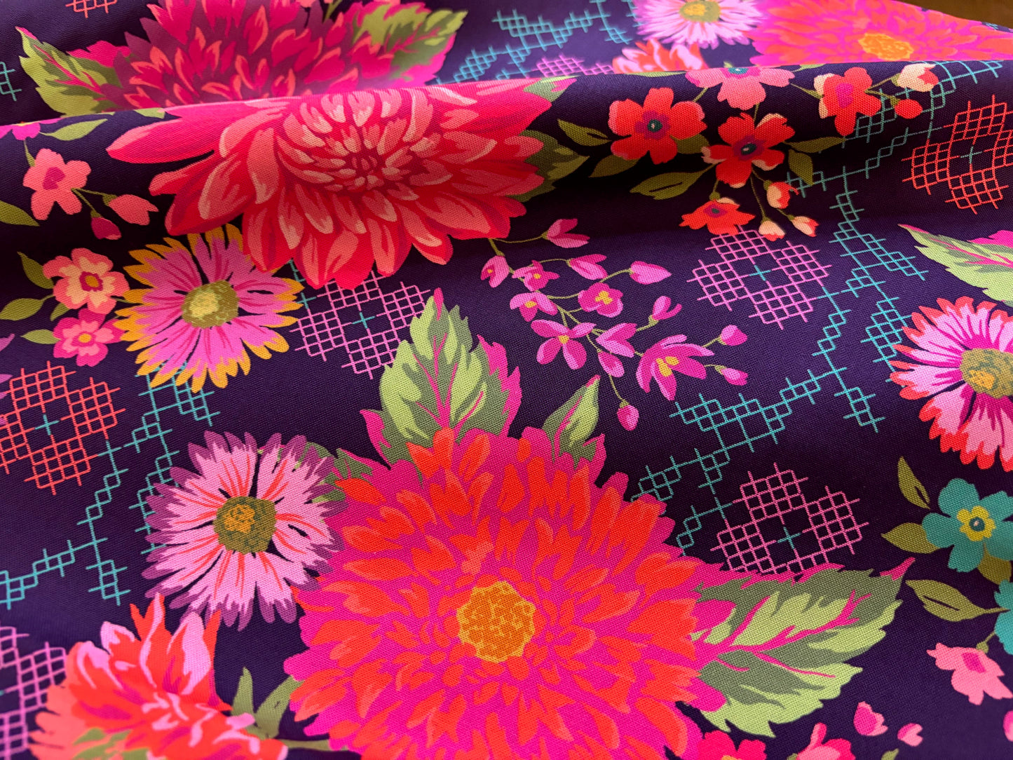 Baumwollstoff Blooms Moda