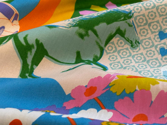 Baumwollstoff Best day ever