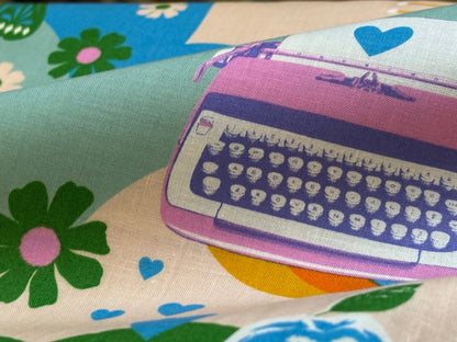 Baumwollstoff Best day ever