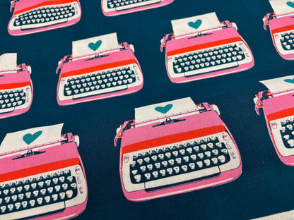 Canvas Retro Schreibmaschine