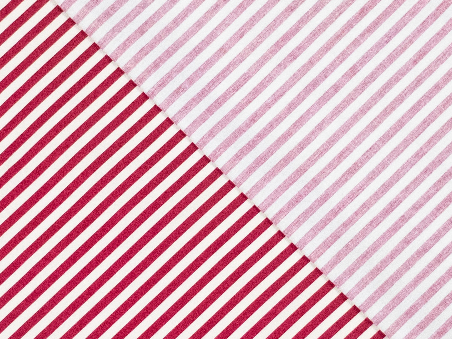 Baumwollstoff Weinrot gestreift