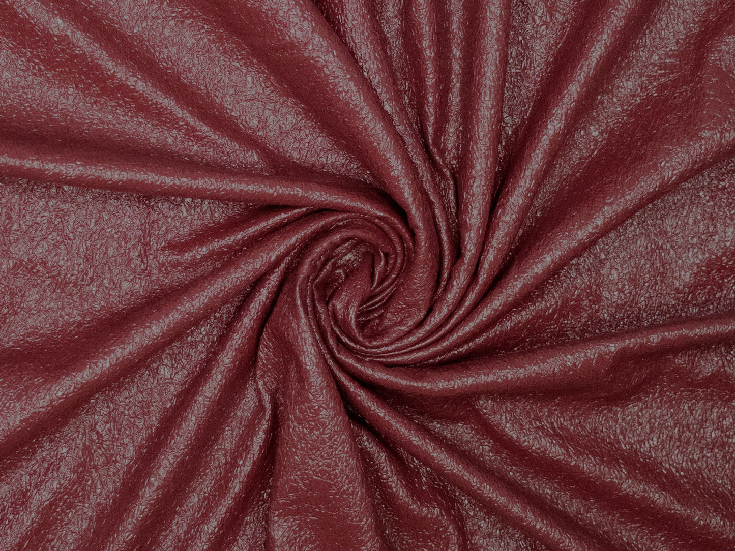 Kunstleder Weinrot foliert crushed