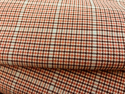 Gewebte Viskose Stretch Karo