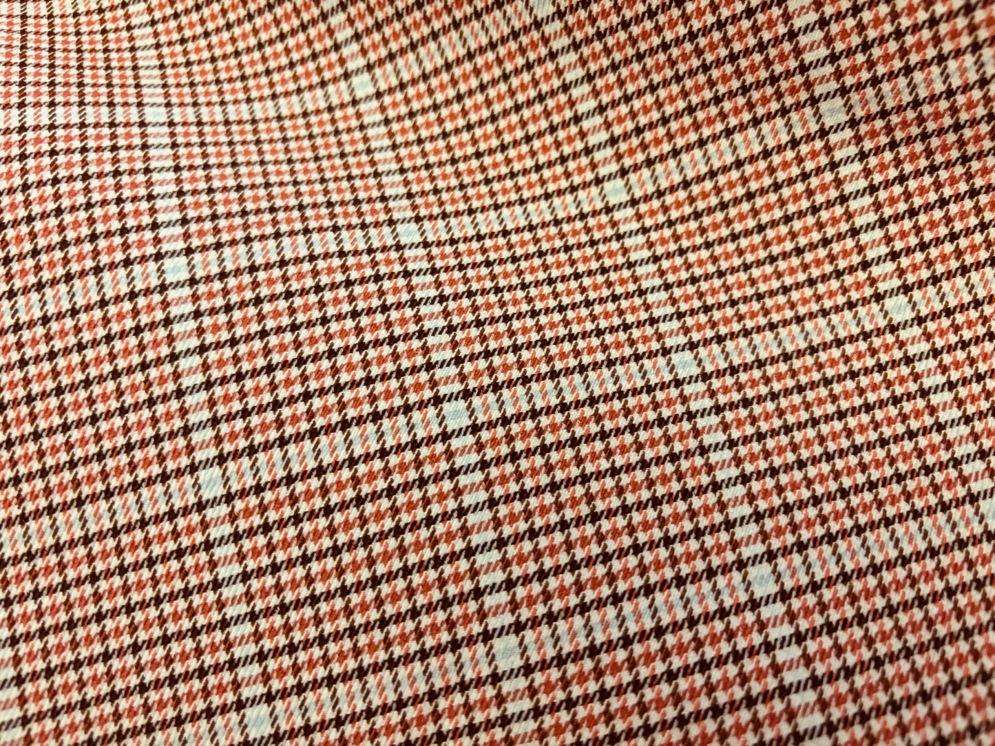 Gewebte Viskose Stretch Karo