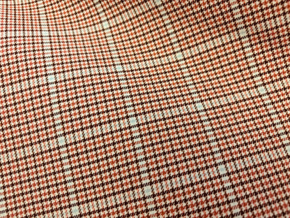 Gewebte Viskose Stretch Karo