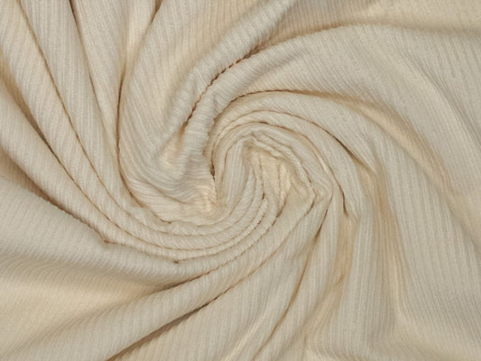 Breitcord Ecru High/Low Washed