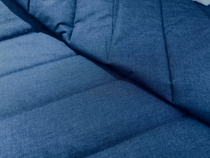 Steppstoff Jeansbatik Fibre Mood