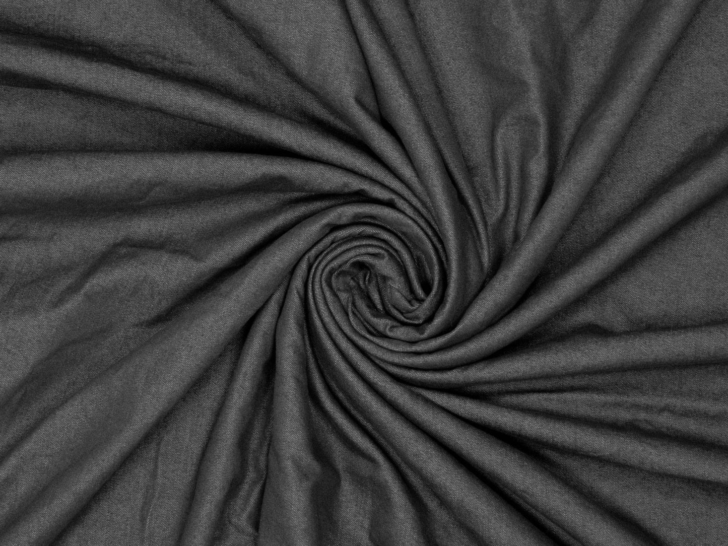 Jeansstoff Dunkelgrau Fibre Mood