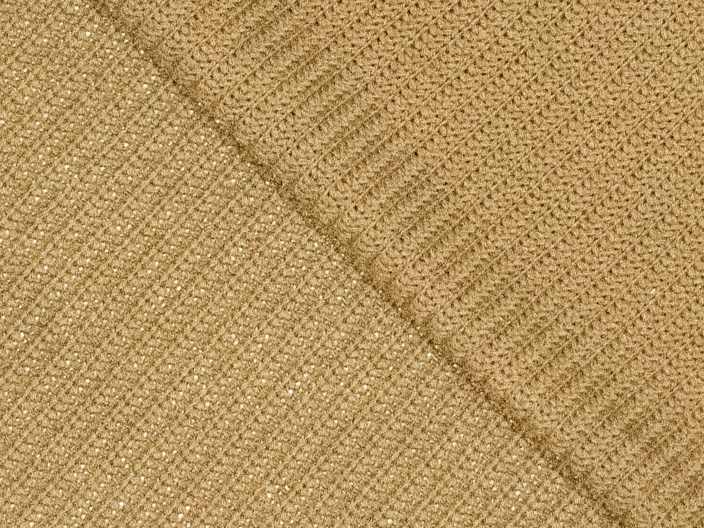 Rippenstrickstoff Goldbeige Karamell