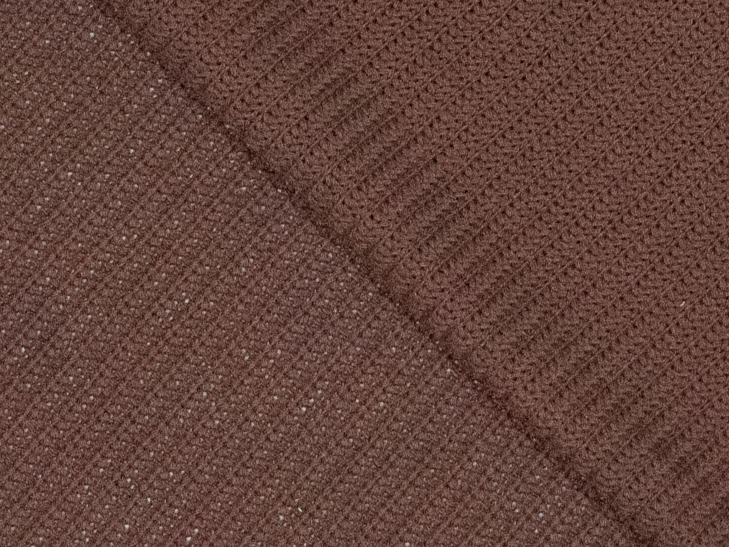 Rippenstrickstoff Schokobraun