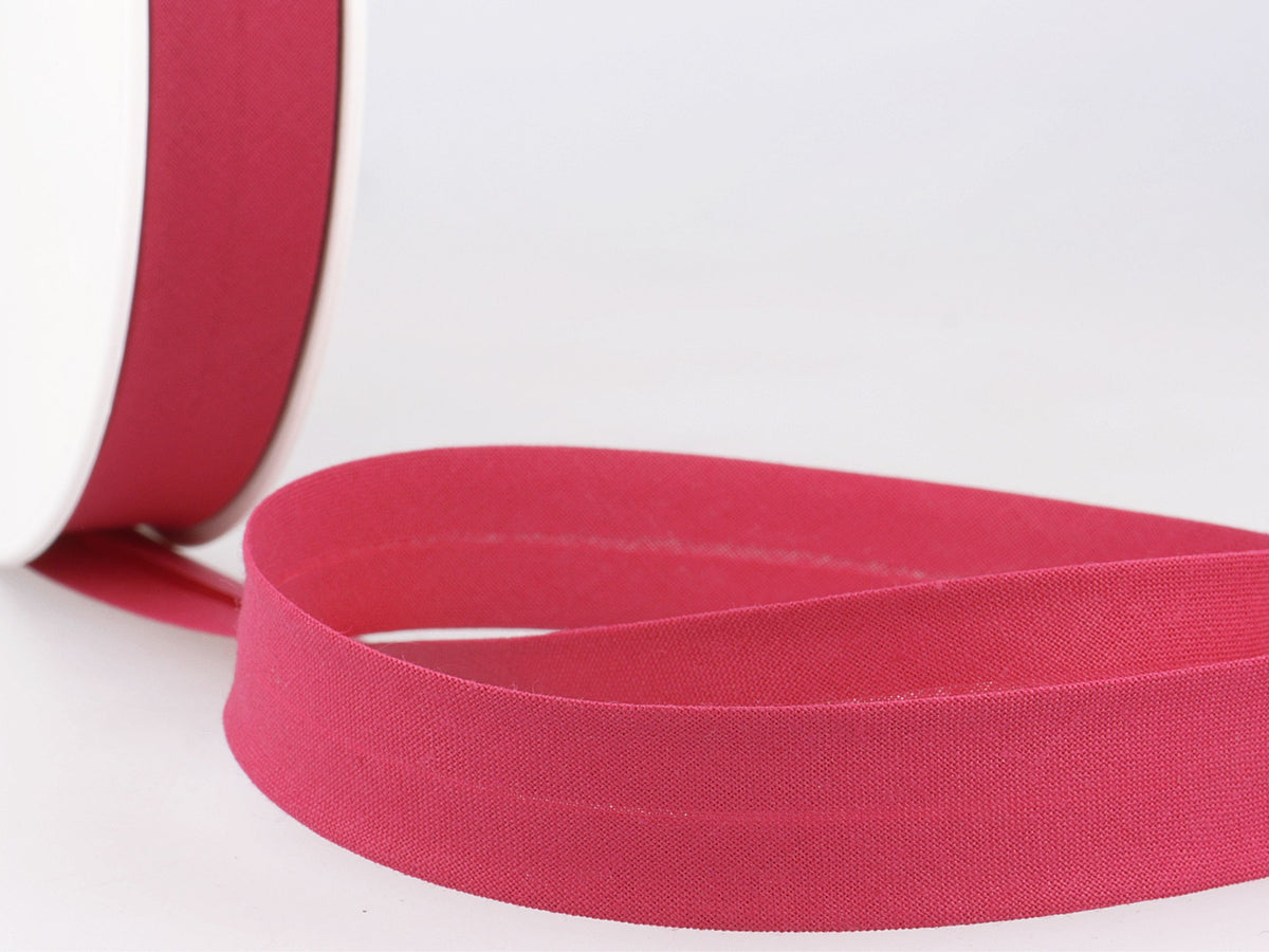 Schrägband 20 mm Kirschrot 178