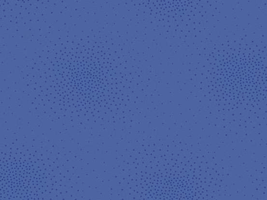 Baumwollstoff Kleingemustert Indigoblau Spritz