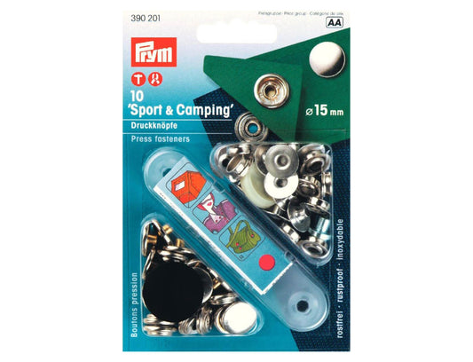 Prym Druckknopf Sport und Camping 15 mm
