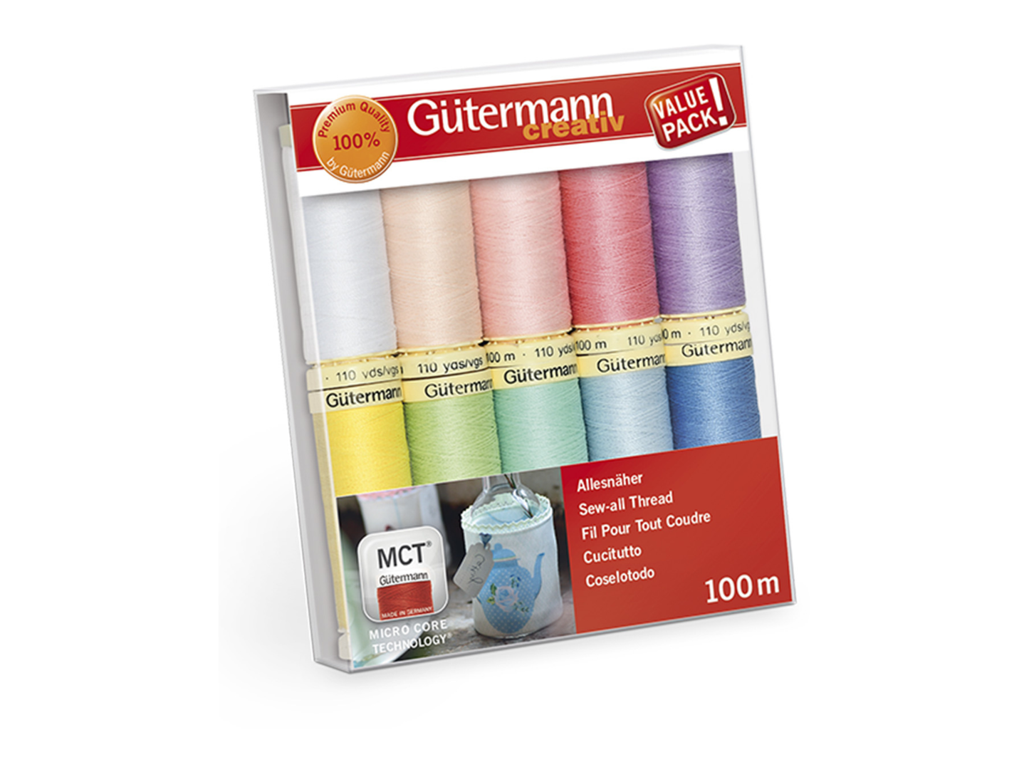 Gütermann Nähfaden-Set Candy Colours Value Pack