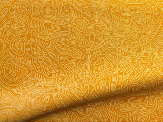 Baumwollstoff True Colours Amber Gelb Tula Pink