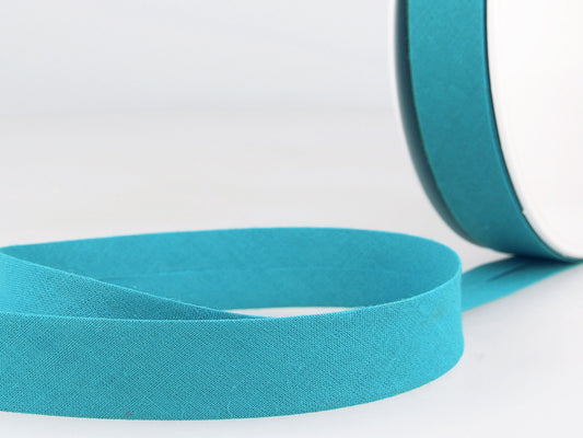 Schrägband 20 mm Aqua Türkis 220