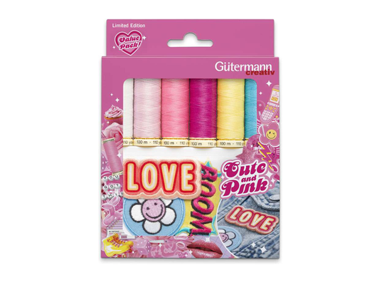 Gütermann Nähfaden-Set Cute and Pink Value Pack