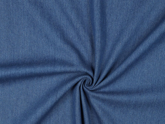 Jeansstoff Jeansblau leichter Stretch recycled VH