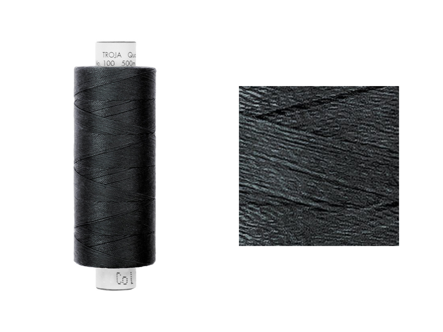Allesnäher-Garn Troja Schwarz 500 m