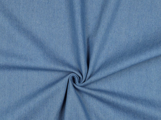 Jeansstoff Hellblau leichter Stretch recycled VH