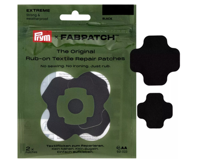 PRYM X Fabpatch EXTREME Repair Flicken Schwarz