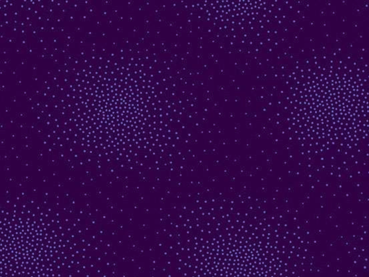 Baumwollstoff Kleingemustert Violett Spritz