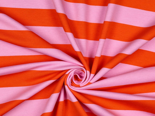 Softsweat Streifen Pink Orange