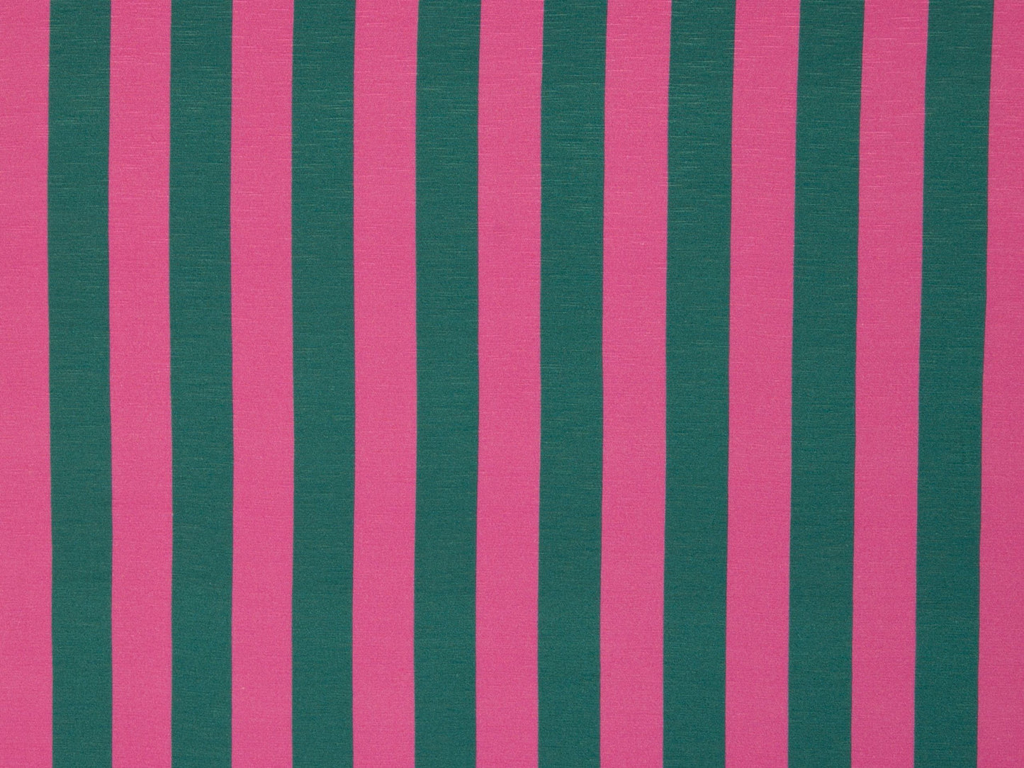Viskosejersey Happy Stripes Grün Pink