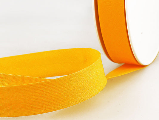 Schrägband 20 mm Gelb 81