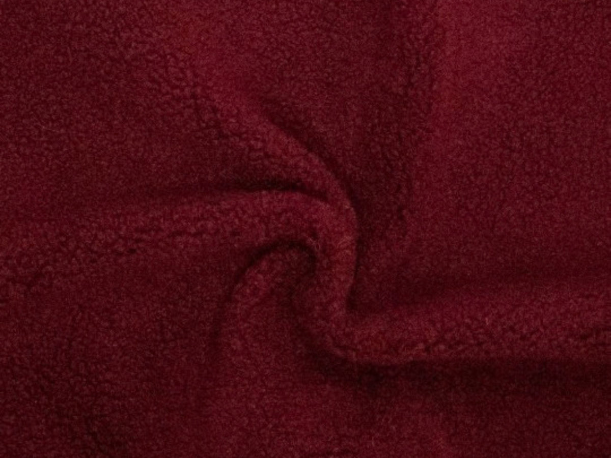 Teddy-Fleece Bordeaux Sheepskin