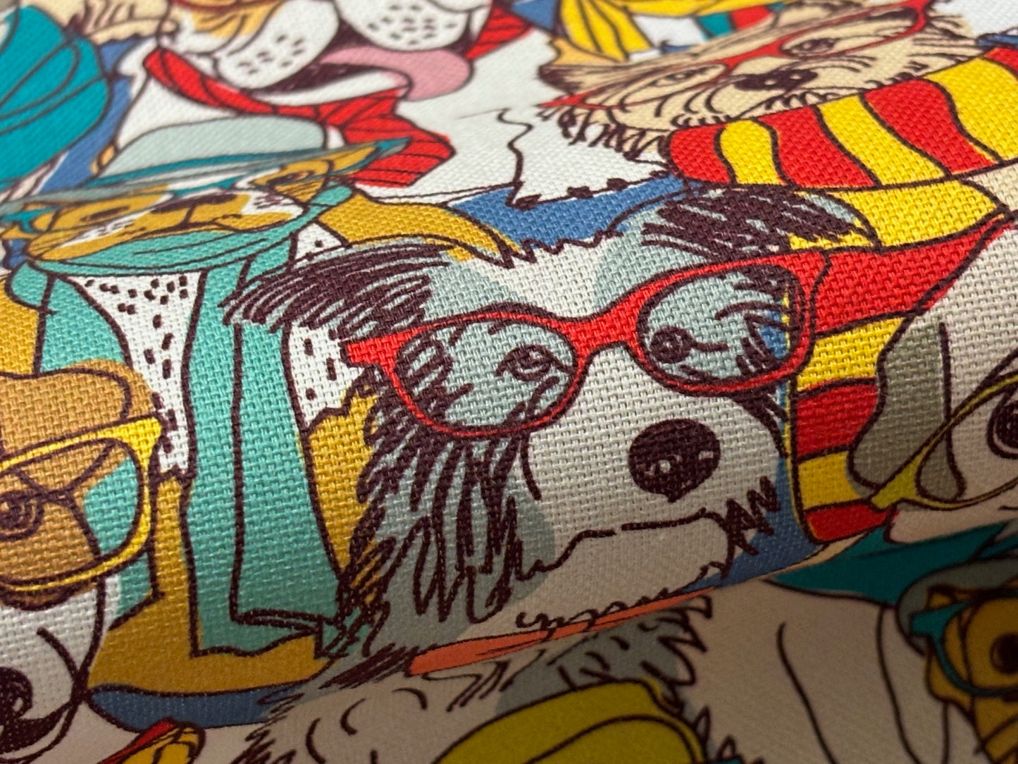 Canvas Doggy Dog Bunte Hunde