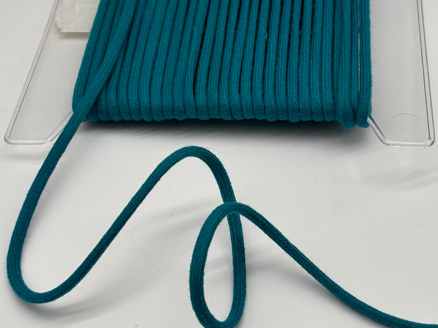 Baumwollkordel Petrolgrün 4 mm
