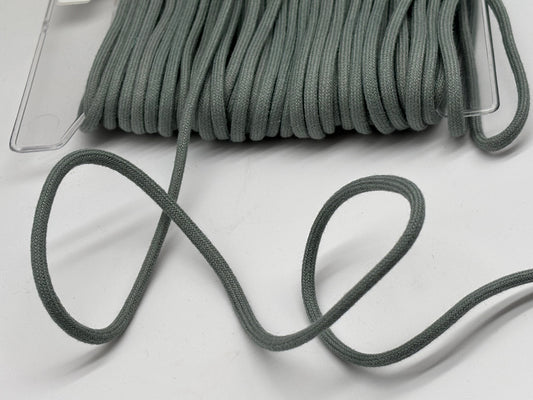 Baumwollkordel Grau 4 mm