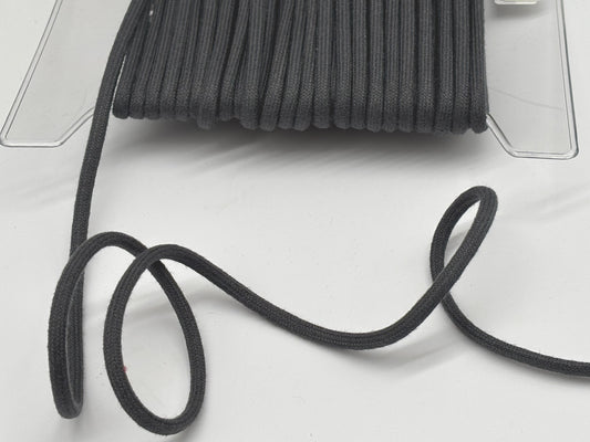 Baumwollkordel Dunkelgrau 4 mm