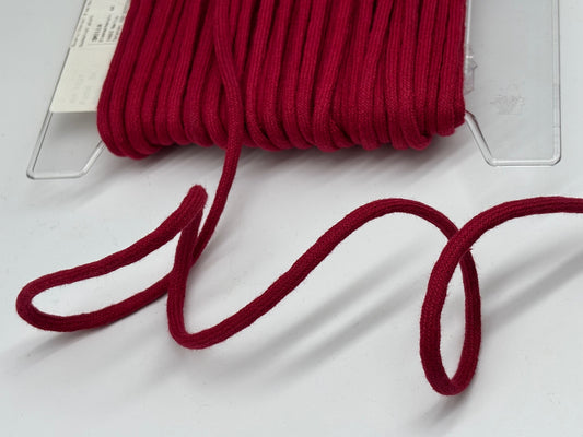 Baumwollkordel Weinrot 4 mm