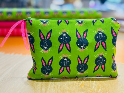 Canvas Rabbit Hase Grün