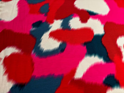 Viskosejersey Echo of Summer Pink