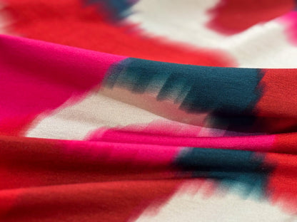 Viskosejersey Echo of Summer Pink