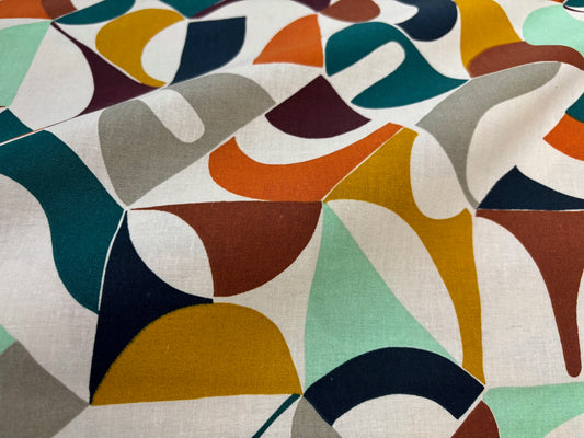 Canvas Pammy Geometische Formen Cretonne