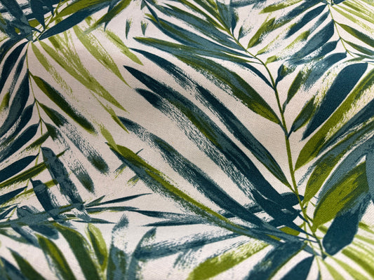 Canvas Palmenblätter Grün