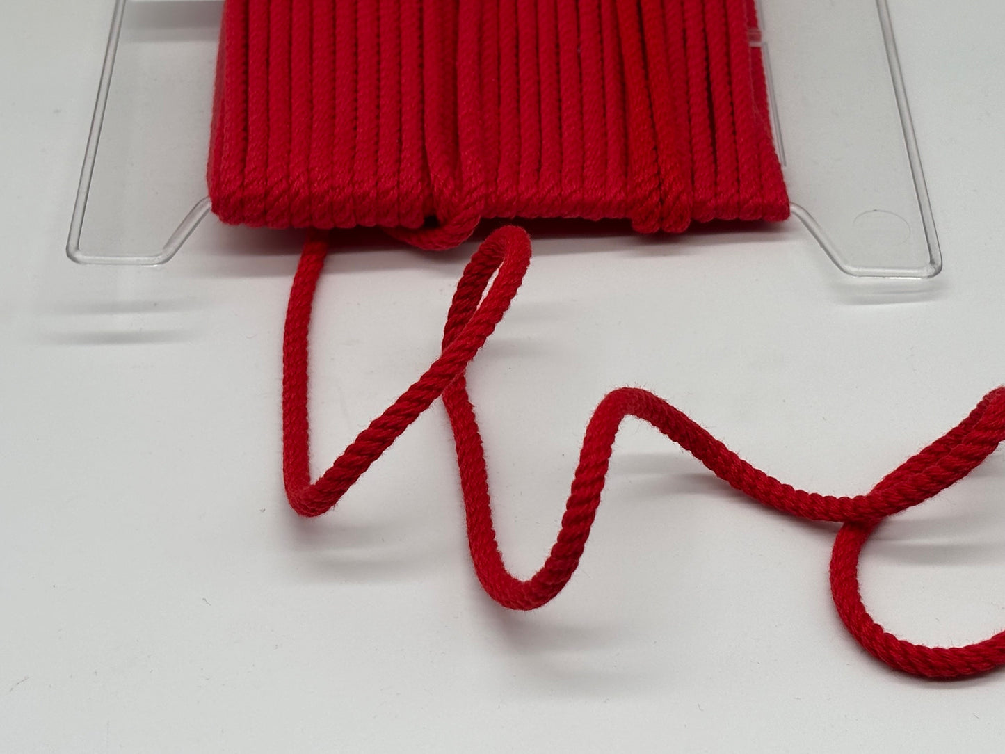 Baumwollkordel Rot 4 mm