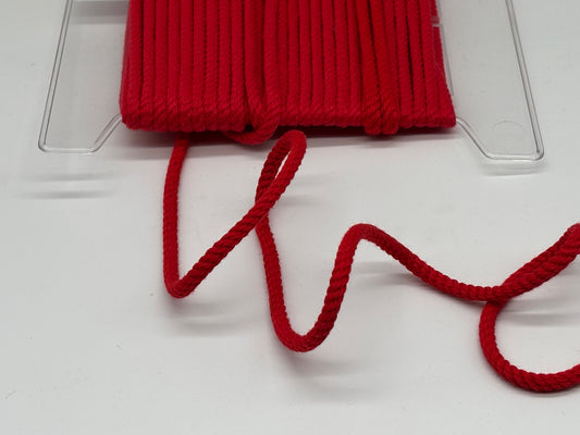Baumwollkordel Rot 4 mm